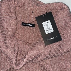 Fashion Nova Mia Turtleneck Top